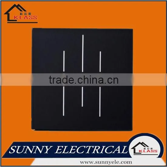 Elegant Design Remote and Touch Switch Blac Color