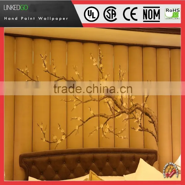2015 Newest Building Material Interior Home Wallpaper With Decoration Mural Wallpaper photo-6