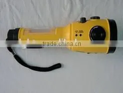 Hand Crank Flashlgiht Portable Torch Rechargeable Radio photo-5
