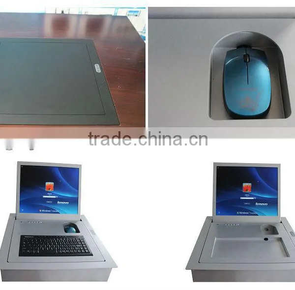 suppressible desktop computer lift