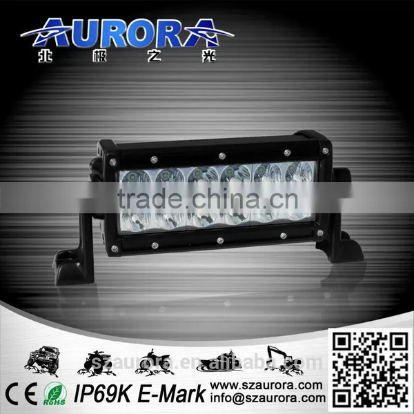 AURORA High Quality 6 Inch Double Row off Road Light Bar With Screw photo-2
