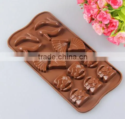 Chocolate Mold , Approved Heart Shaped Custom Silicone Mold photo-5