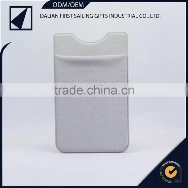 Brand Printing Sticky id Card Pocket Holder for Mobile Phone photo-3