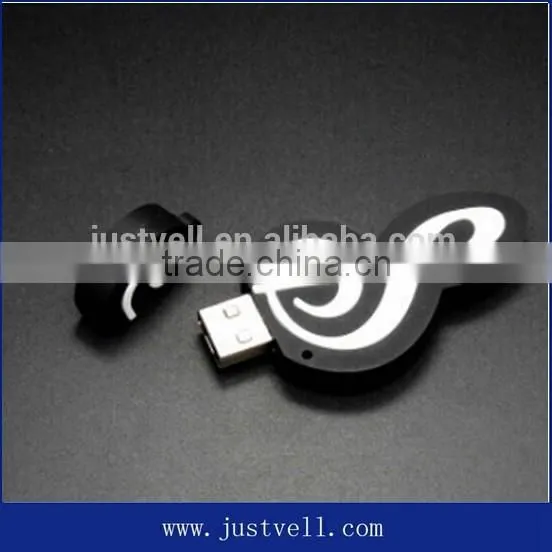 Pvc Music Sign Cheap 2.0 Port 4 gb Usb Flash Drive photo-2