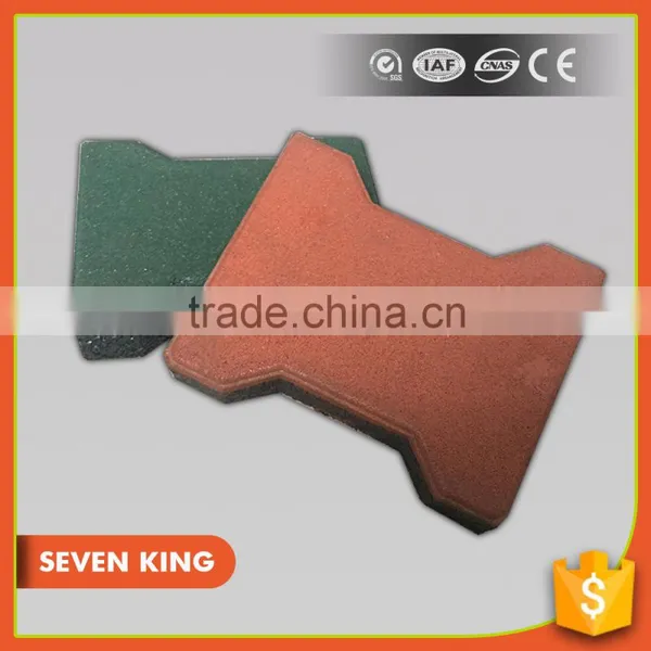 QINGDAO 7KING Cheapest EPDM Driverway/wall Rubber Floor Paver Mat photo-5
