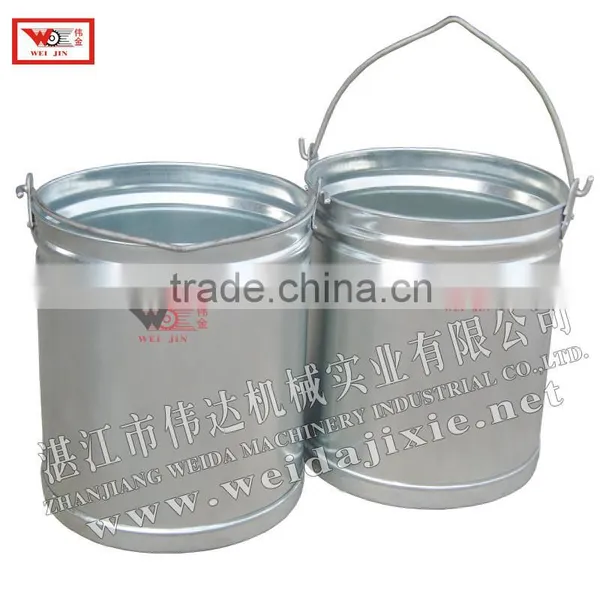 Zinc Material Bucket for Latex