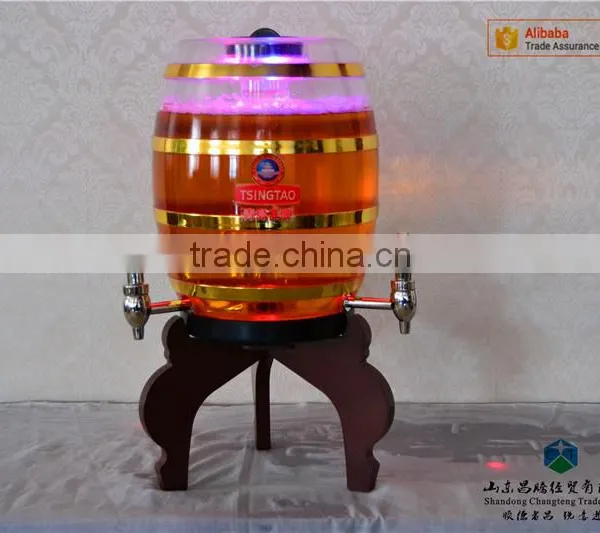 Crystal Cask Cannon Three Wine Faucets Cold Beer Dispenser photo-2