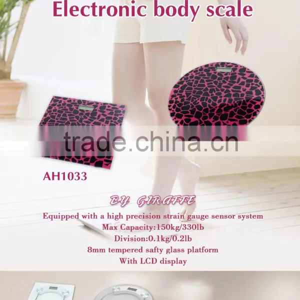 Digital Bathroom Scale With LCD Display