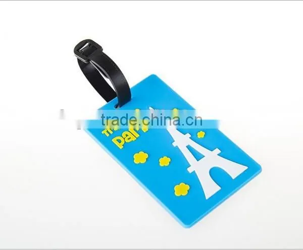 PVC Soft Plastic Luggage Tag photo-4