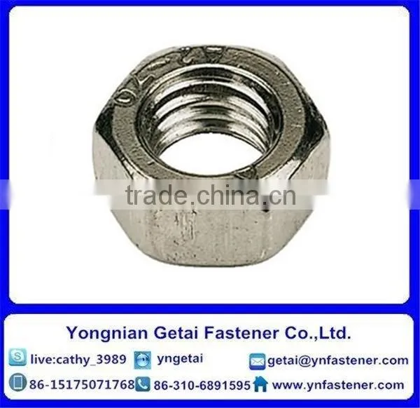 201/202/304/316 Stainless Steel Hexagon Nuts and Bolts M6-M56 photo-6