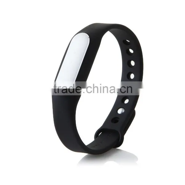 New Xiaomi Mi Band 1S With Heart Rate Sensor Wristband Bluetooth Bracelet Black photo-2