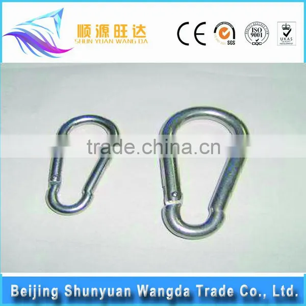 Whoesale Different Lanyard Accessories Stainless Steel hk Spring Snap Hook photo-2