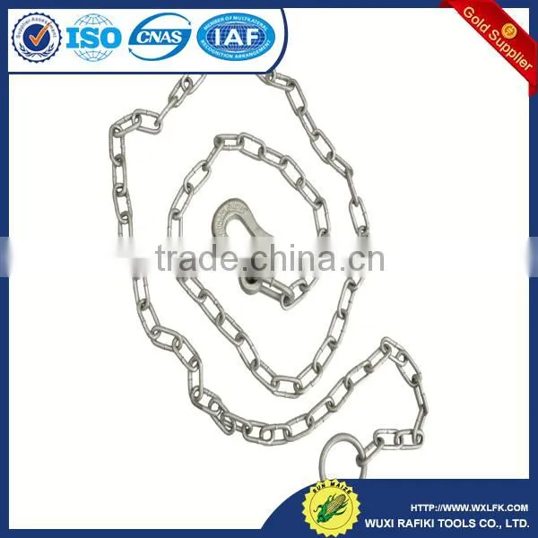 animal drawn plough zinc chain
