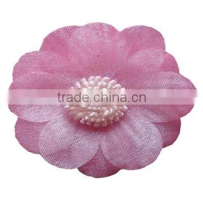 Organza handmade flower
