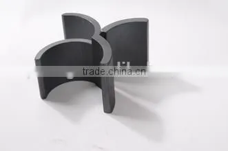 2016 New Produce High Gauss Strong Y35 Ferrite Segment Magnets/Arc Magnet/Motor photo-3