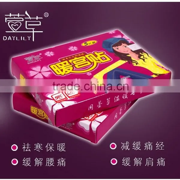 Daylily Warm Womb Patch - Adhesive Body Warmer for Warm Uterus Paste 16+ Hours Heating