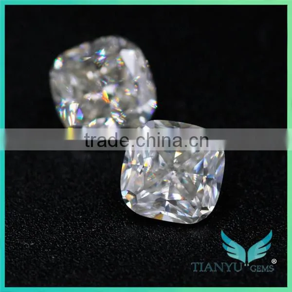 Lab Created Dimaonds Customized Moissanite 2.5 ct Radiant Cut Moissanite Terminator photo-5