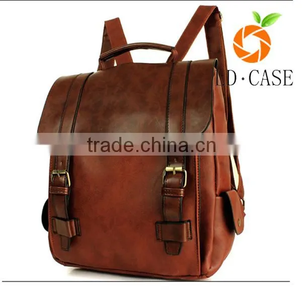Hot Selling 13 Inch Leather Laptop Bag For Men High Quality Laptop Backpack photo-3
