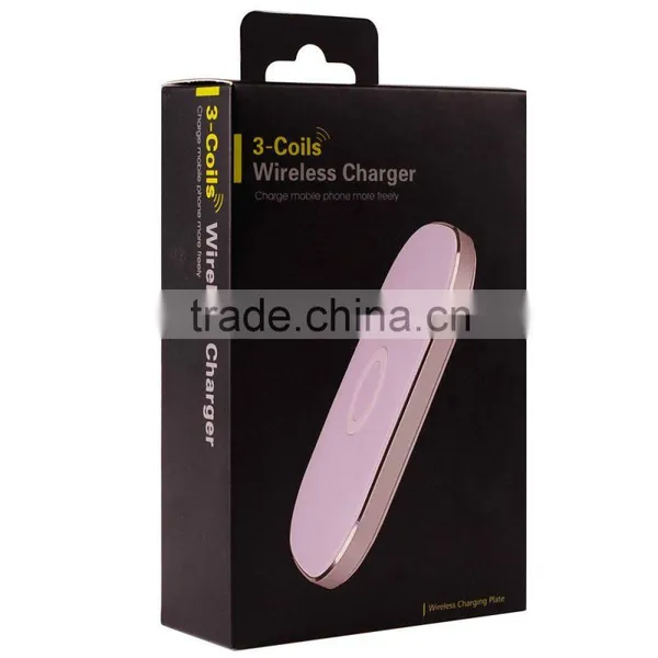Stylish Qi-Enabled Wireless Charger Inductive Charging Pad For All Qi Standard Compatible Devices photo-6