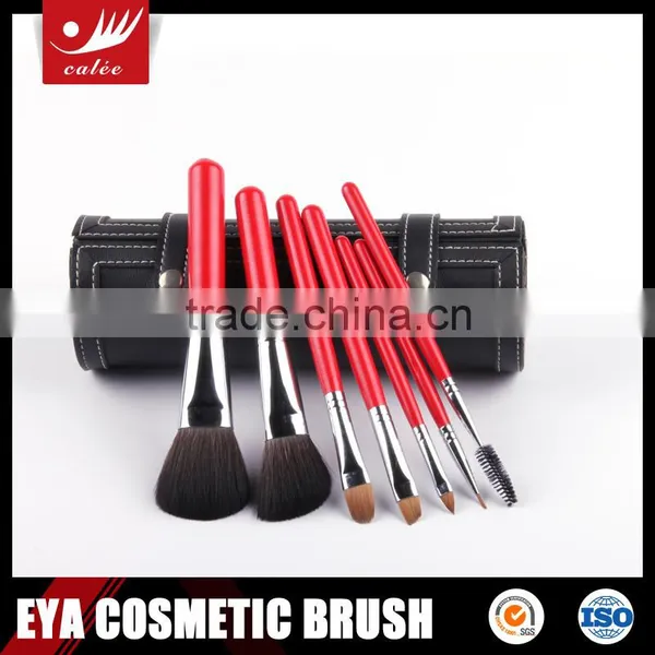 7pcs Popular Makeup Brush Set With Artificial Leather Box photo-2