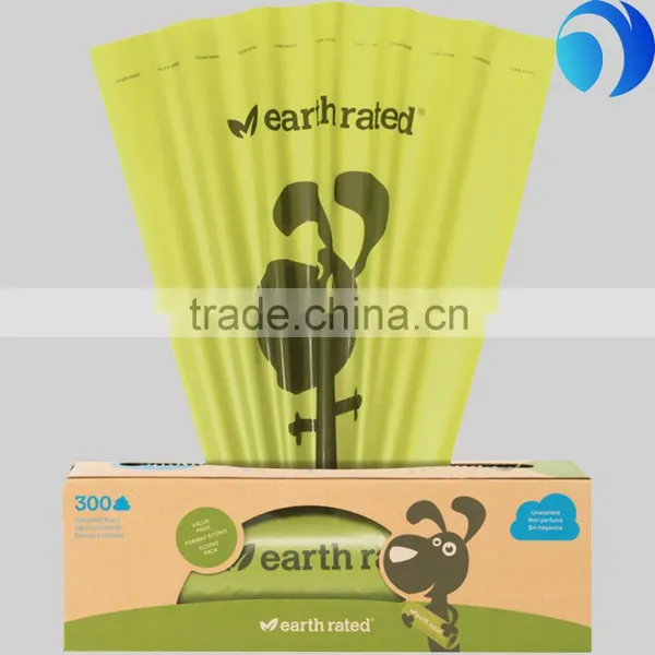 Customized Bio-degradable and Flushable Dog Waste Bag