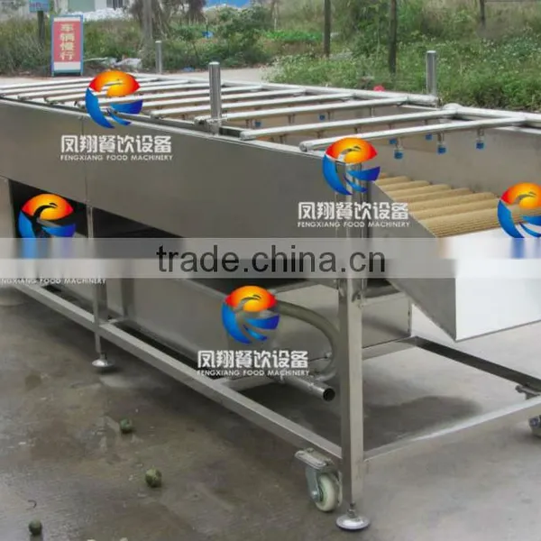 Spray Type Carrot/Lemon/Peach Washing Machine With Roller Brushes photo-2