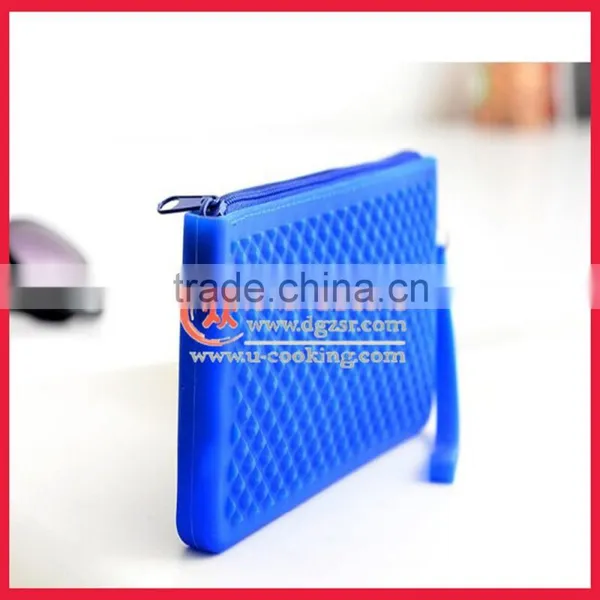 Colorful Wholesale Promotional Gift Silicone Zip Pouch photo-3