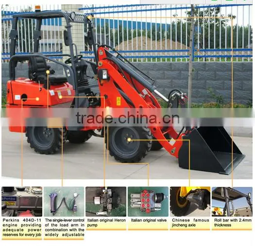 CE Mini Skid Steer Loader photo-3