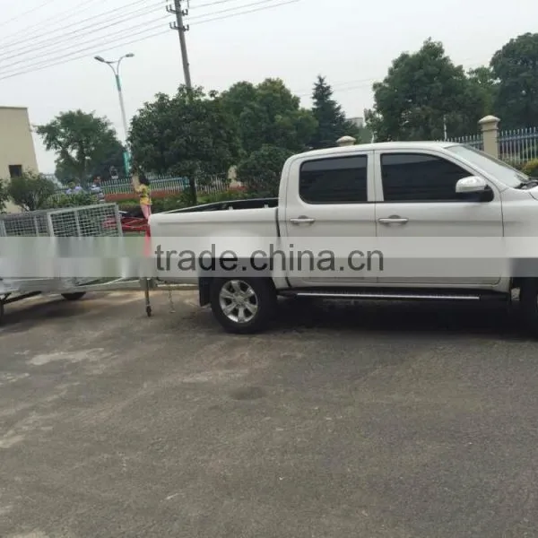 Hot Dip Galvanize Caged Trailer .Garden Trailer .Farm Trailer /Car Tiping Trailer photo-4
