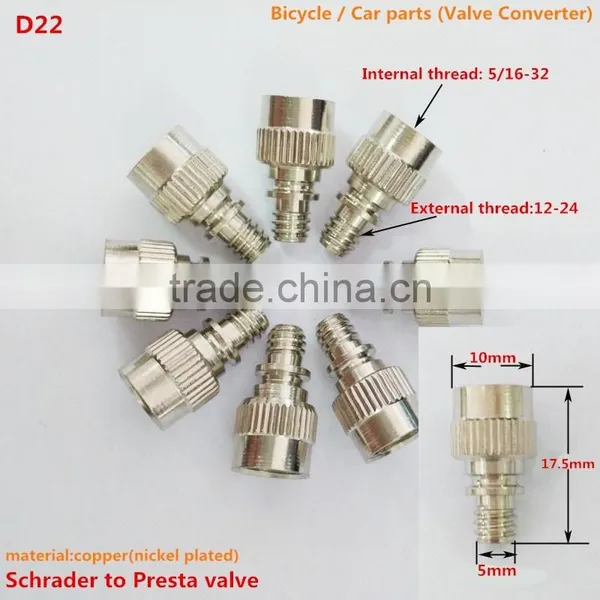 Factory Direct Sale Schrader to Presta Valve ,bictcle Parts ,pump Parts