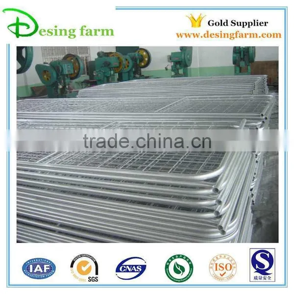 16ft I Brace Decorative Galvanized Steel Farm Gates photo-6