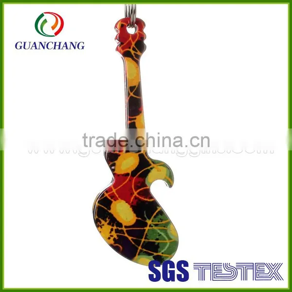 Melody Guitar Beer Bottle Opener, Fanny Guitar Key Chain photo-3