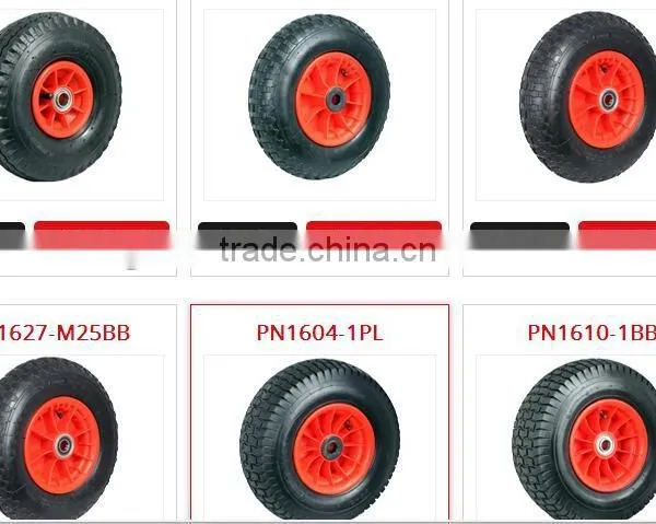 Top Quality 280/250-4 Plastic Centred Pneumatic Wheels photo-3