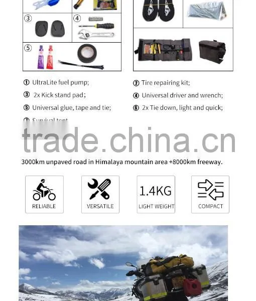 BLUEWHALE ALL-IN-ONE MOTORCYCLE EMERGENCY KIT
