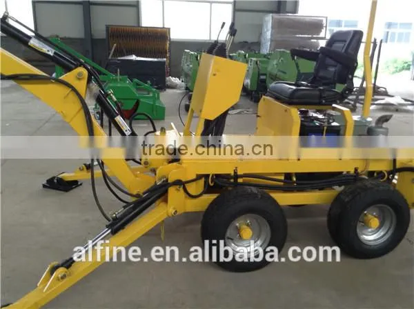 Factory Price Good Performance Gas Powered Gasoline Engine Backhoe photo-6