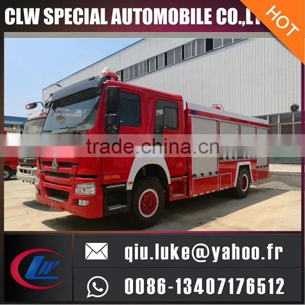 HOWO 280HP Fire Truck Detail Specifications photo-3