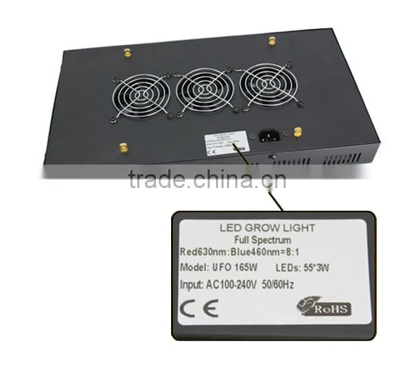 Full Spectrum 165w Panel LED Greenhouse Lighting Leds Light Indoor photo-2