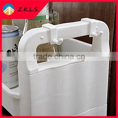 Multifunctional Plastic PP Kitchen Storage Rack Shelf Shelves photo-4