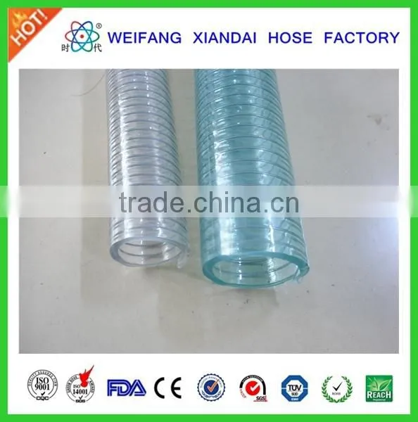 Flexible Pvc Spring Hose of 5/16 Inch to 10inch
