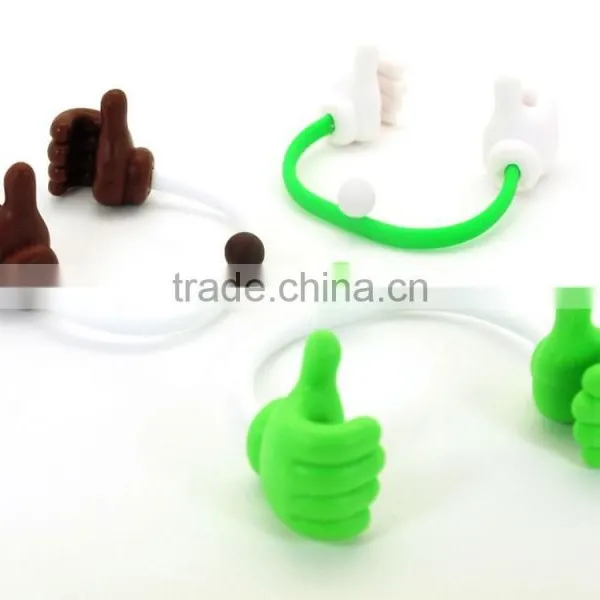 Plastic Cell Phone Charging Holder/Novelty Dog Mobile Phone Stand photo-5