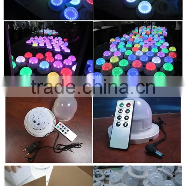 Color Changing Led Light Lamp With Remote Control photo-3