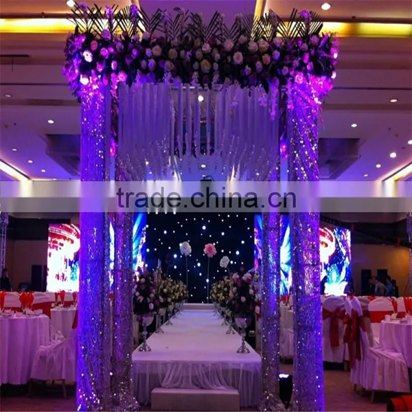 Wedding Decoration Star Curtain With Fireproof Velvet Cloth photo-2
