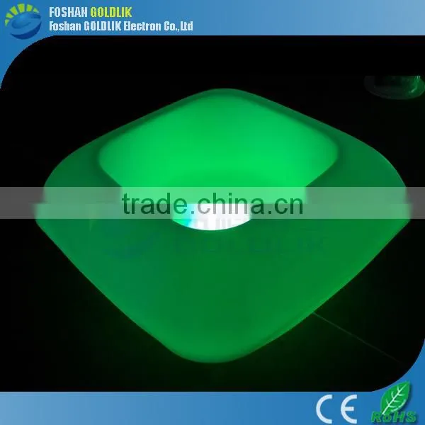 2014 Hot Sale Bar Furniture Battery Operated Lighted Table With Storage photo-2