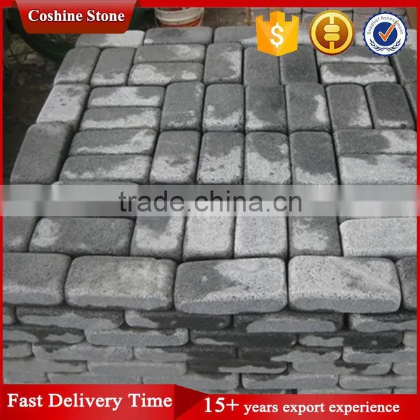 Grey Landscape Granite Cobblestone Paver, Lowes Walkway Paver photo-3