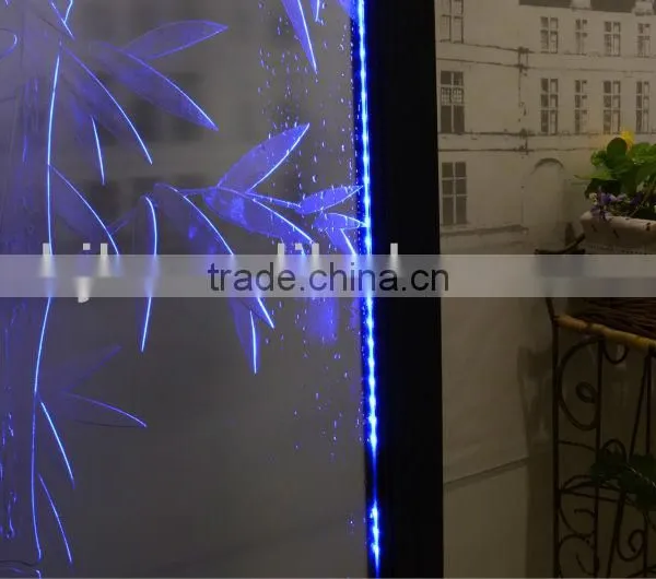 Bamboo Etched Glass Home Decoration Waterfall photo-3