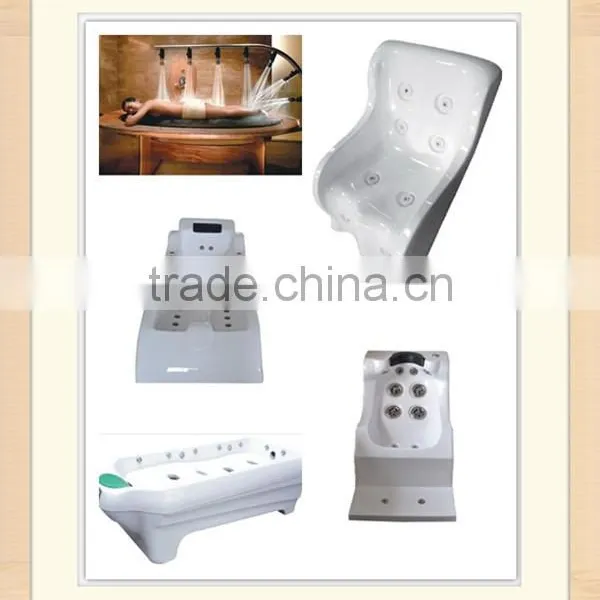 Wet Bed Water Massage Bed for Body Slimming ,wooden and Stainless Steel Luxury Multifunctional Massage Salt Bath Spa Water Bed photo-3