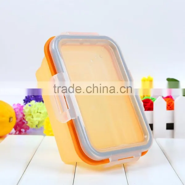 Collapsible Food Storage Containers,silicone Preservation Box photo-4