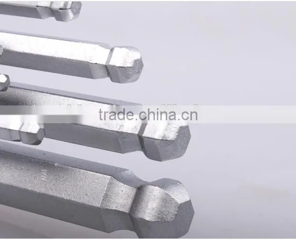 AK-0409 Chrome Steel Hex Key Set photo-4