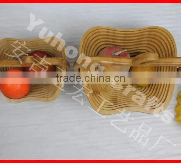 Bamboo Folding Fruit Basket photo-3