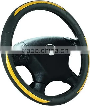 Good Quality New Design PU Car Steering Wheel Cover photo-4